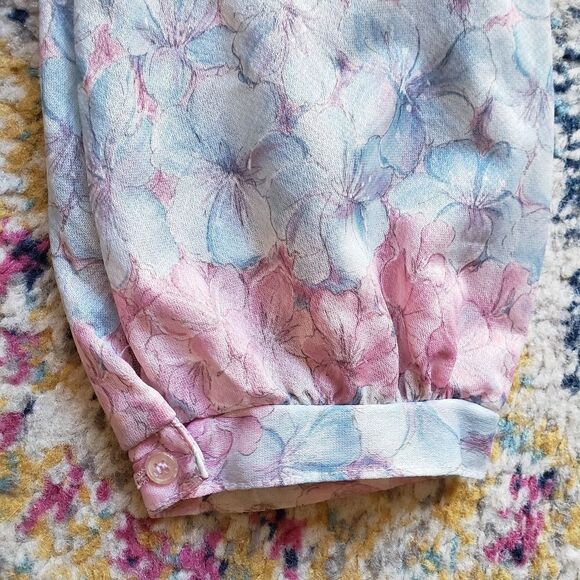 VINTAGE floral blouse - Picture 5 of 9